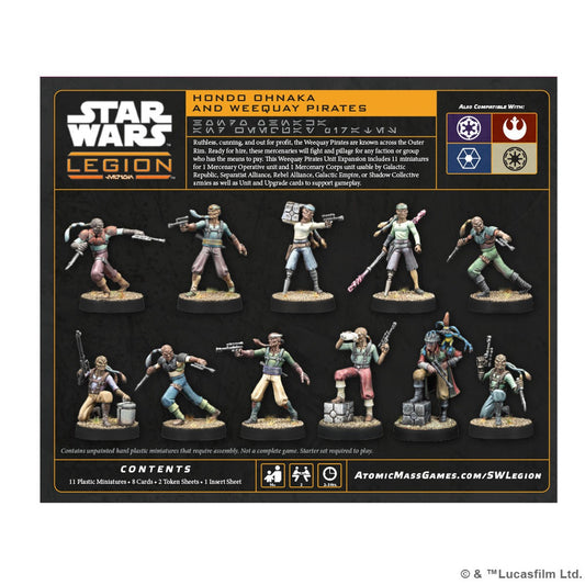 Star Wars: Legion β Hondo Ohnaka & Weequay Pirates