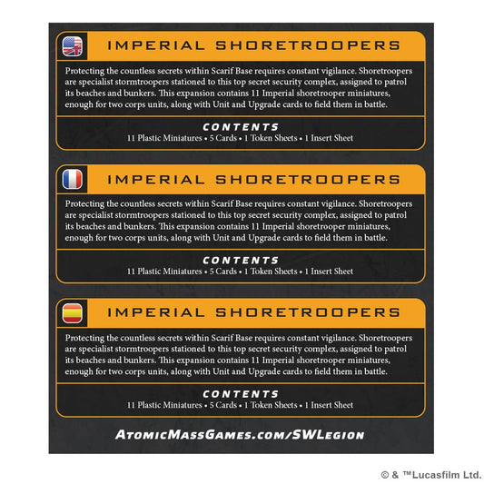 Star Wars: Legion – Imperial Shoretroopers
