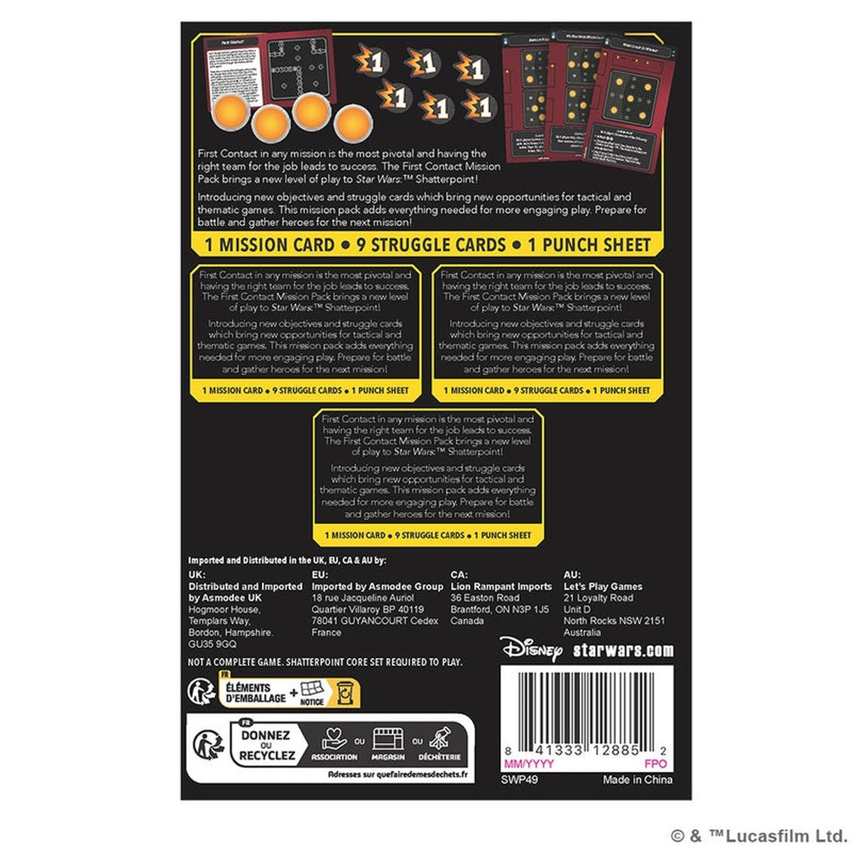 Star Wars: Shatterpoint - First Contact Mission Pack