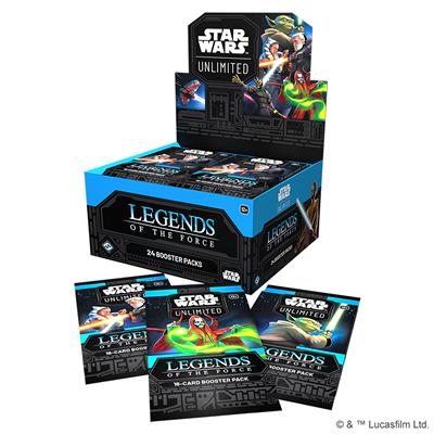 Star Wars: Unlimited - Legends of the Force: Booster Display Box