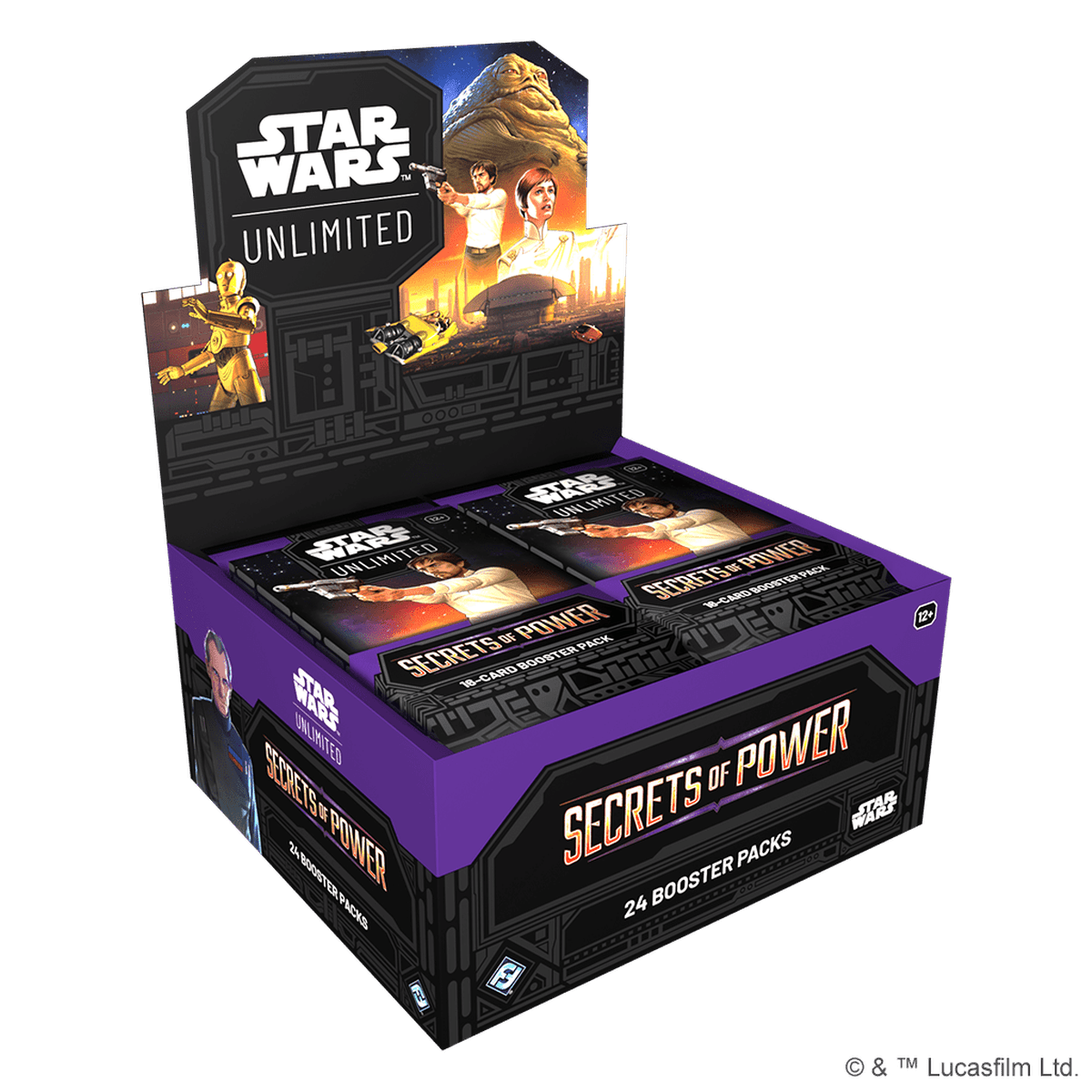 Star Wars: Unlimited - Secrets of Power: Booster Display 24