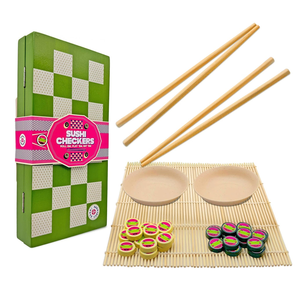 Sushi Checkers - Sushi Making Kit & Checkers Game
