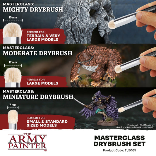 The Army Painter Masterclass Drybrush Set