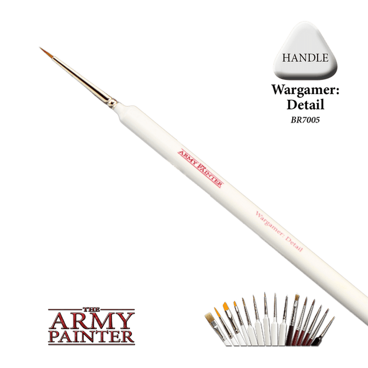 The Army Painter Wargamer Brush - Detail