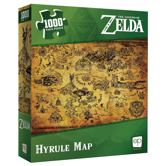 The Legend of Zelda™ "Hyrule Map" 1000-Piece Puzzle
