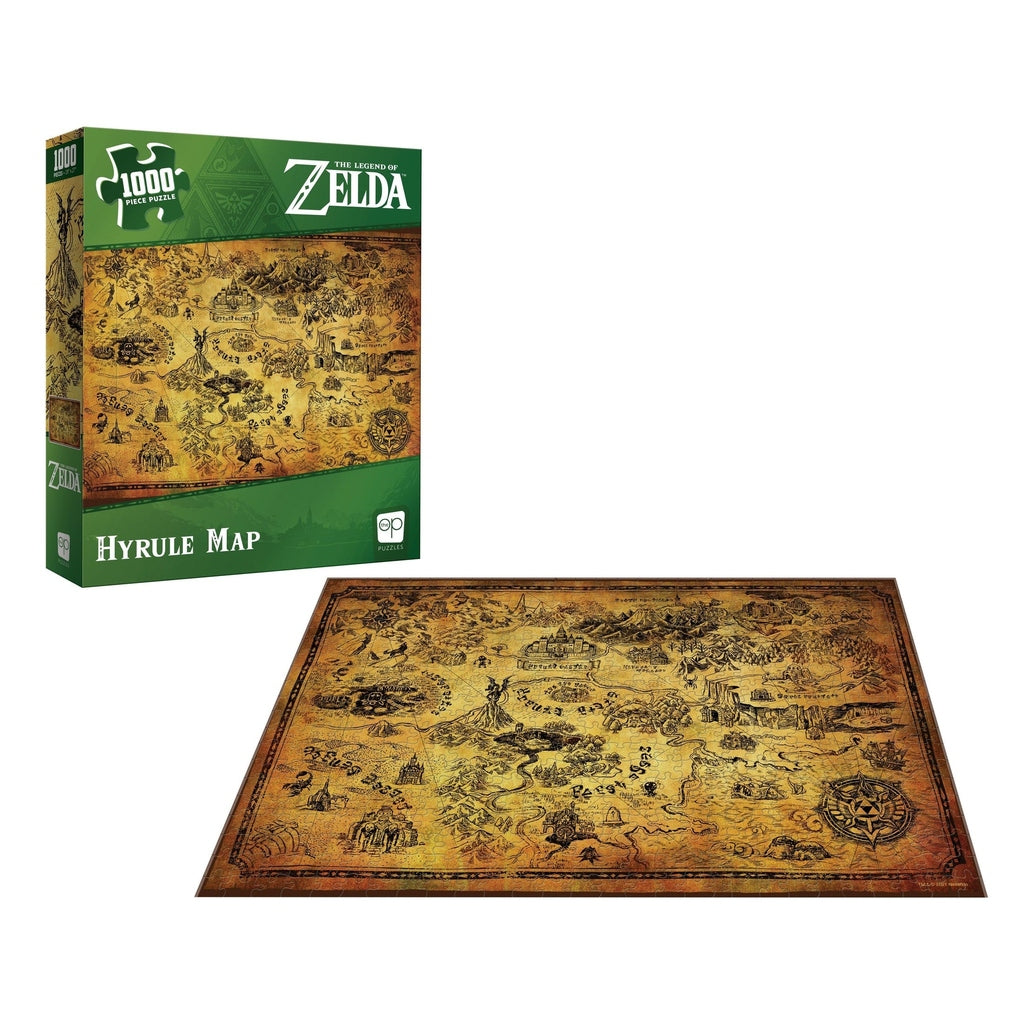 The Legend of Zelda™ "Hyrule Map" 1000-Piece Puzzle