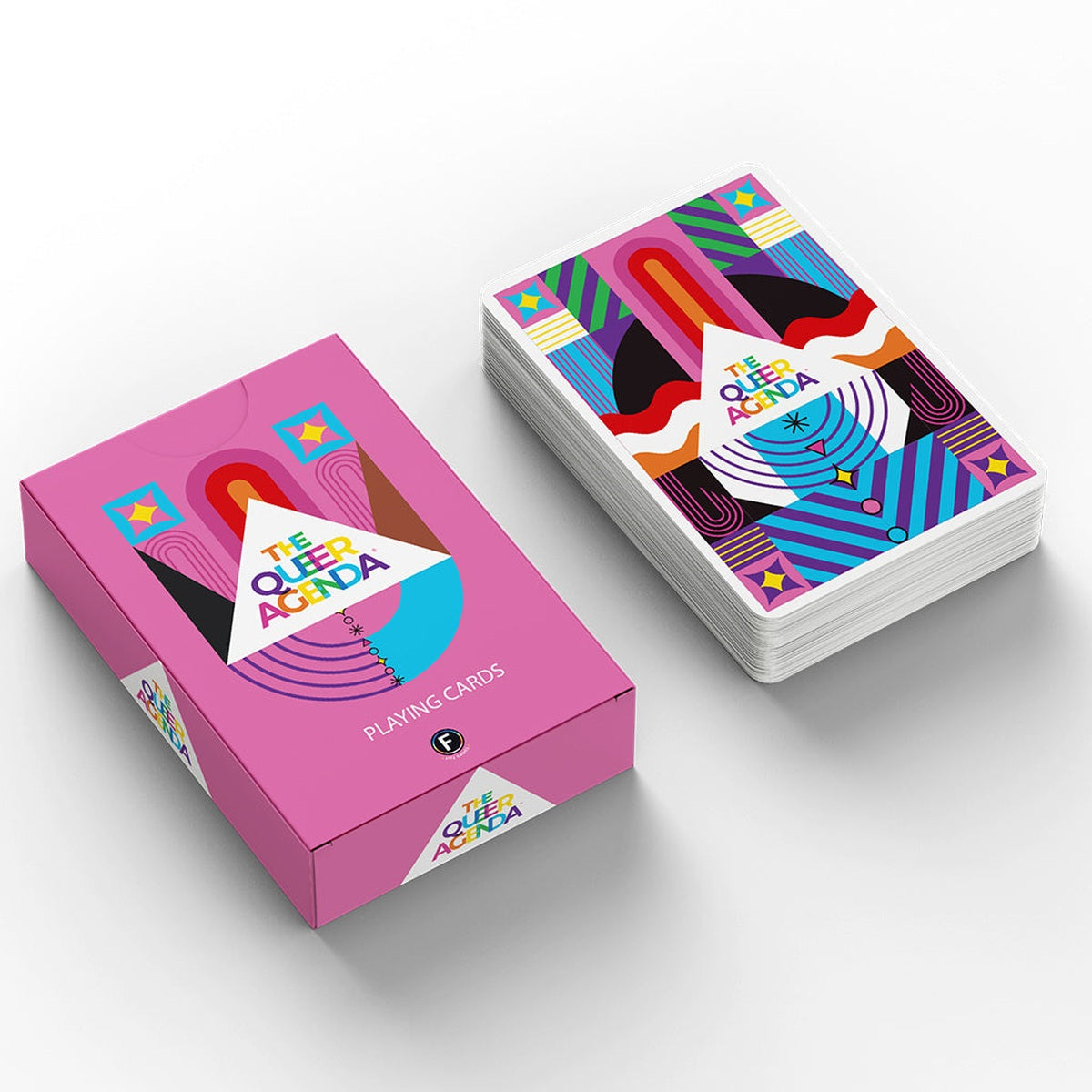 The Queer Agenda - Playing Cards – Contrarian's Game Cafe
