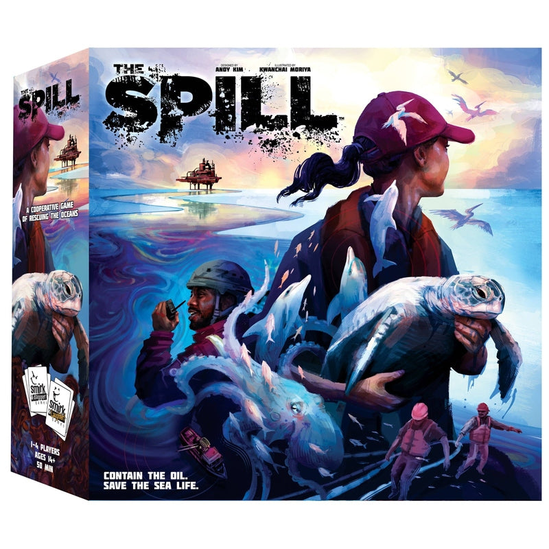 The SPILL: A Cooperative Strategy Game to Save the Sea Life
