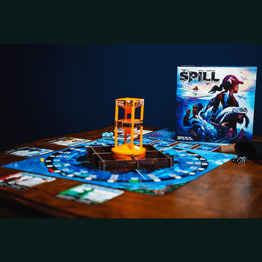 The SPILL: A Cooperative Strategy Game to Save the Sea Life