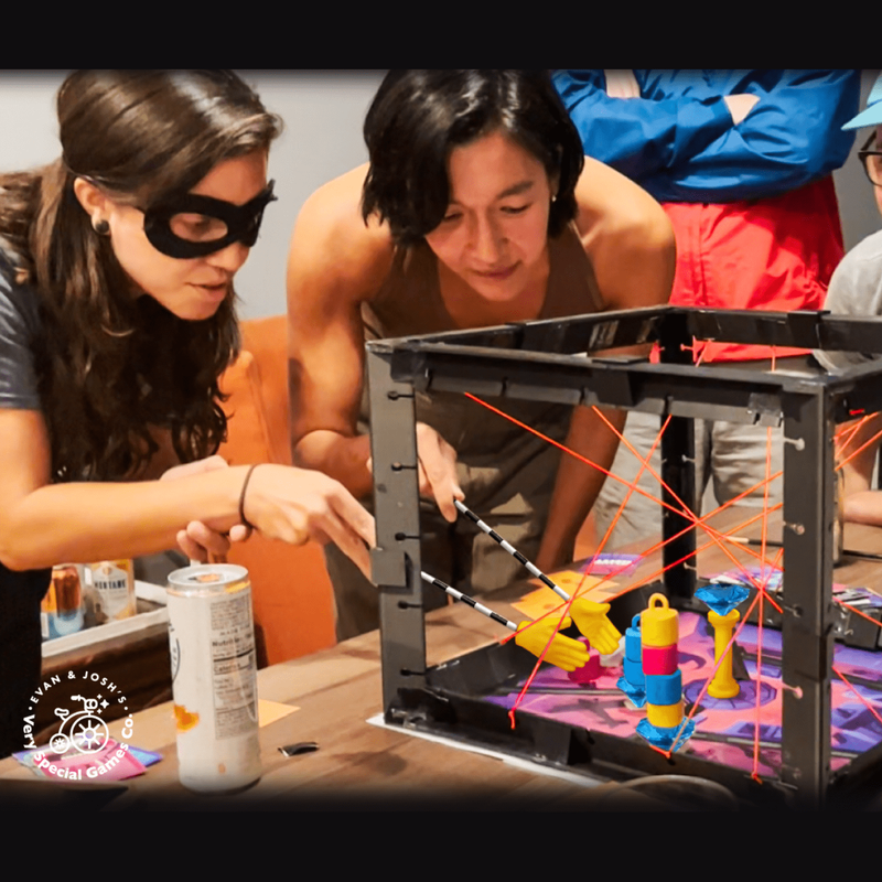 Tiny Laser Heist: A Hilariously Awkward 3D Heist