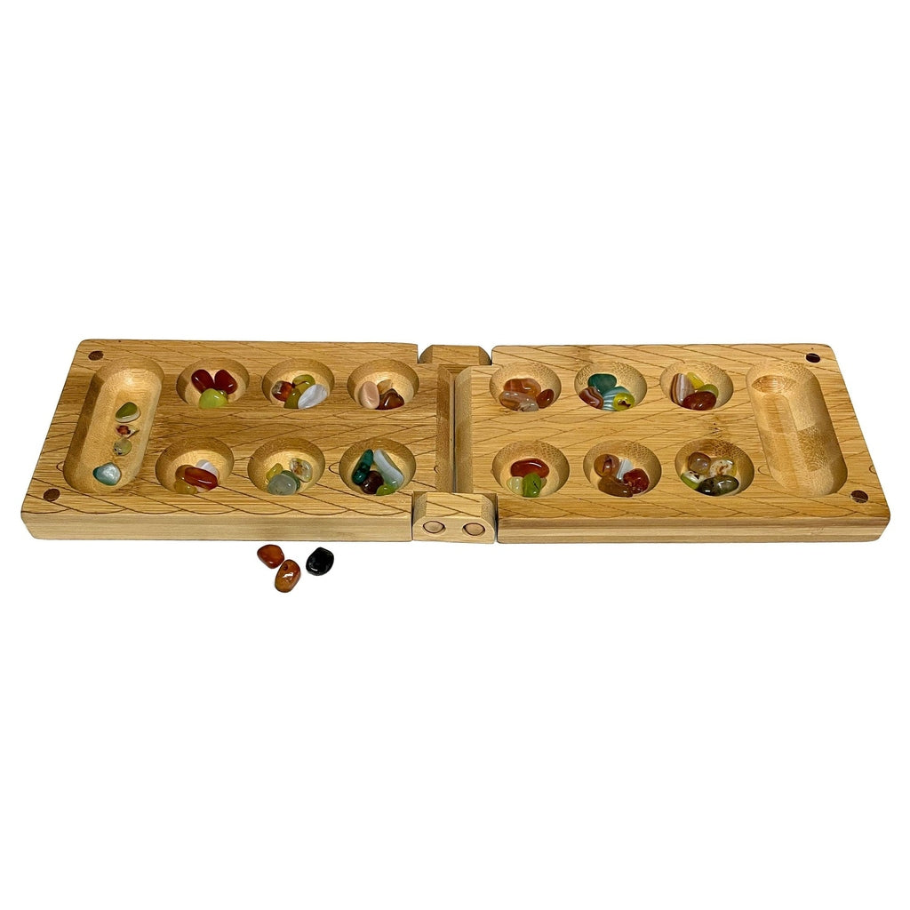 Travel Bamboo Mancala Game