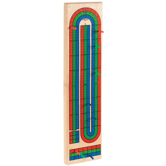 Triple Track Cribbage Board Game