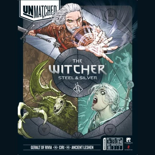Unmatched: Witcher - Steel & Silver