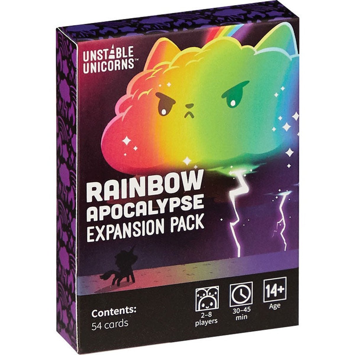 Asmodee Unstable Unicorns: Rainbow Apocalypse – Erweiterung Für Das Kartenspiel – 27 Zerstörerische Karten + 27 Chaos-Karten – Italienische Ausgabe – Strategisches Spiel Für Einhorn-Fans Asmodee Unstable Unicorns: Rainbow Apocalypse – Erweiterung Für Das Kartenspiel – 27 Zerstörerische Karten + 27 Chaos-Karten – Italienische Ausgabe – Strategisches Spiel Für Einhorn-Fans