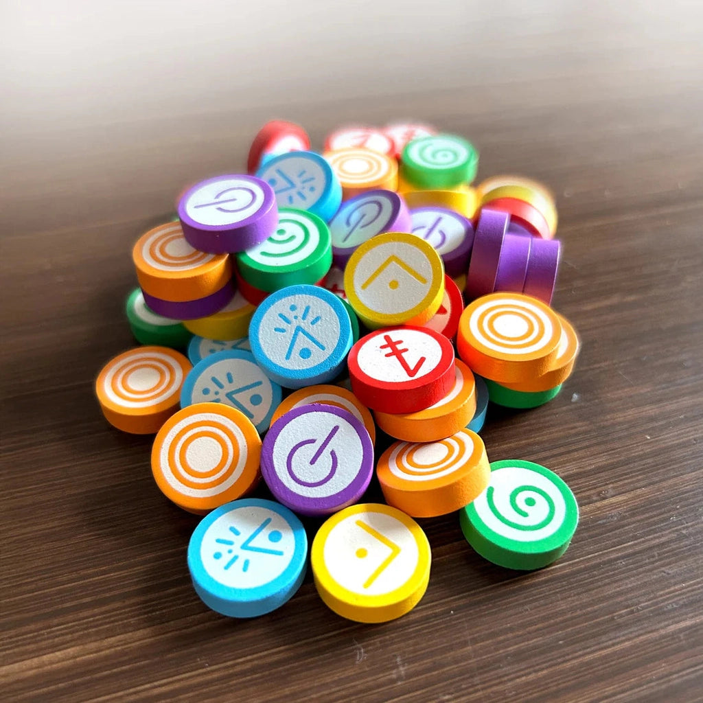 Vantage Wooden Skill Tokens