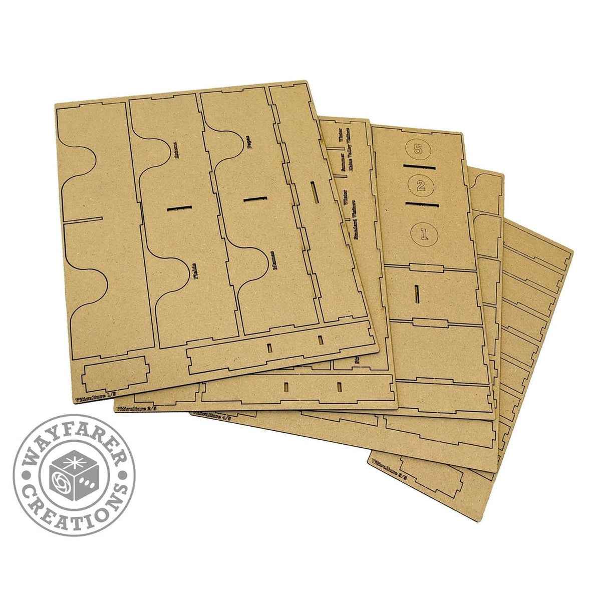 Viticulture Board Game Organizer Insert