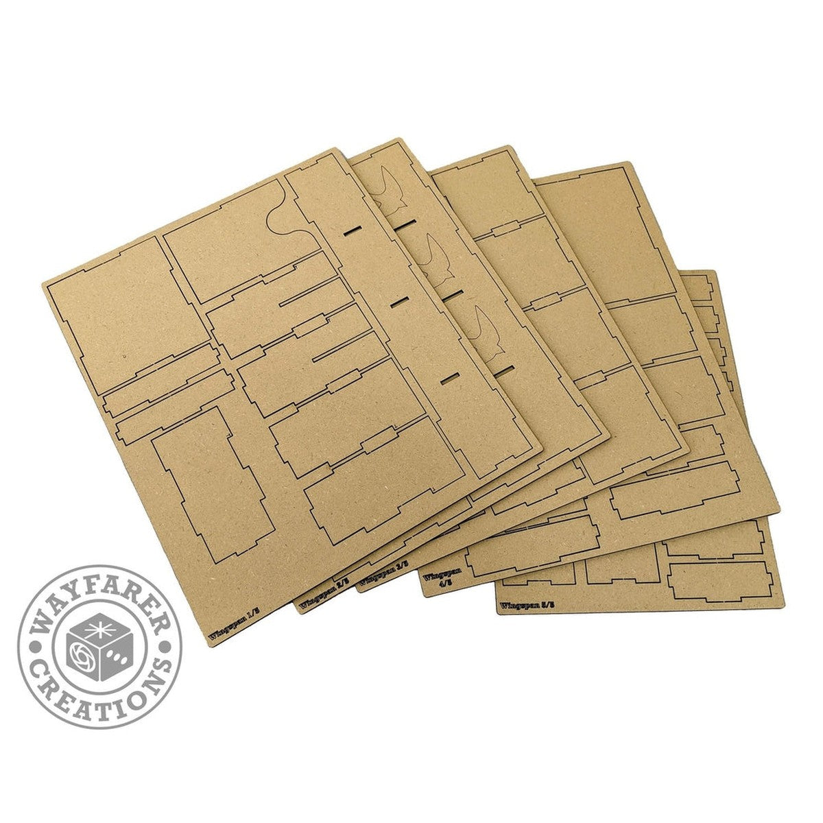 Wingspan Board Game Organizer Insert