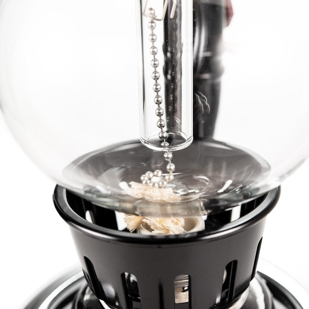 Yama Glass 3 Cup Tabletop Siphon Coffee Maker Alcohol Burner