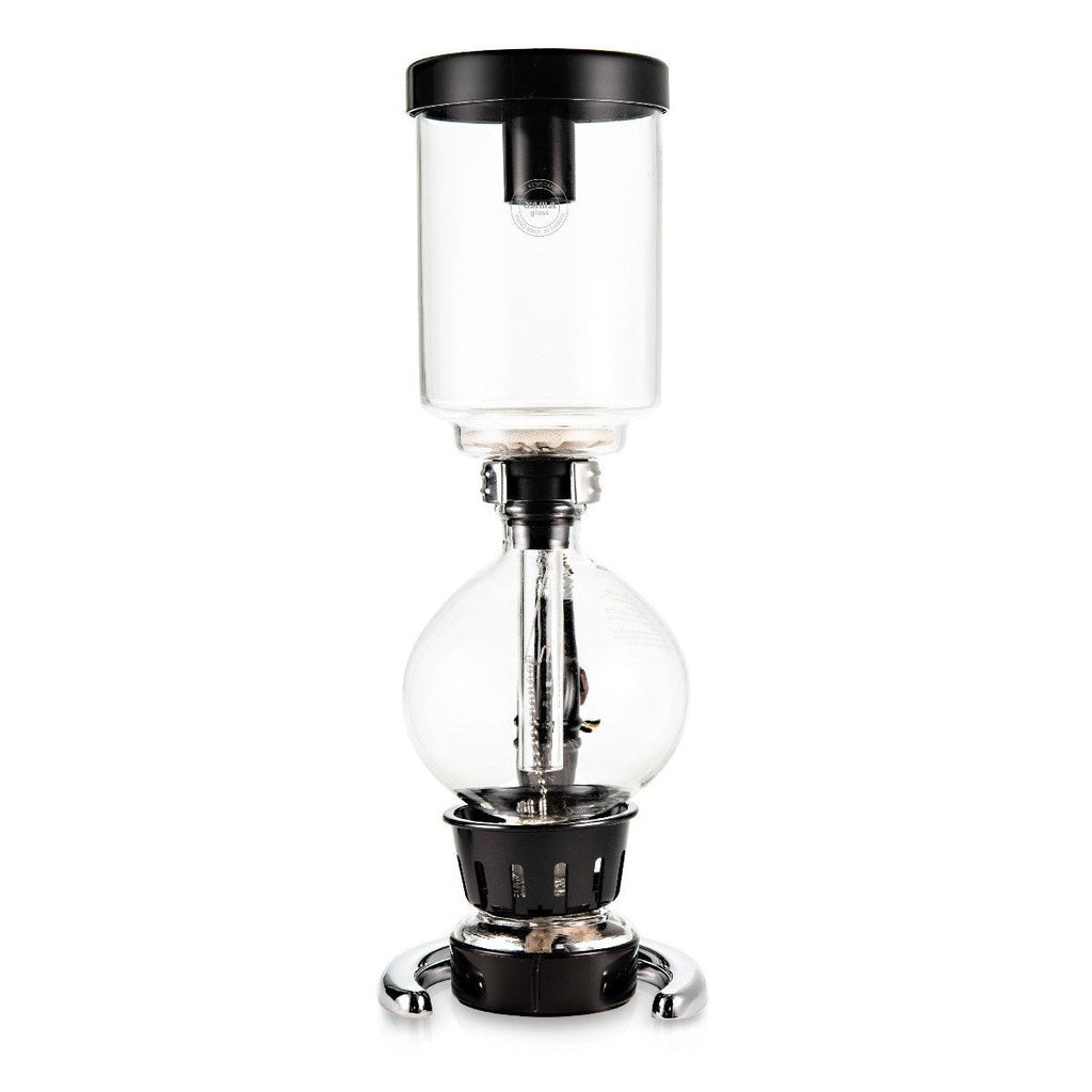 Yama Glass 5 Cup Tabletop Siphon Coffee Maker Alcohol Burner
