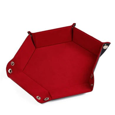 Leatherette & Velvet Dice Tray