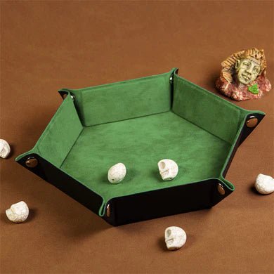 Leatherette & Velvet Dice Tray