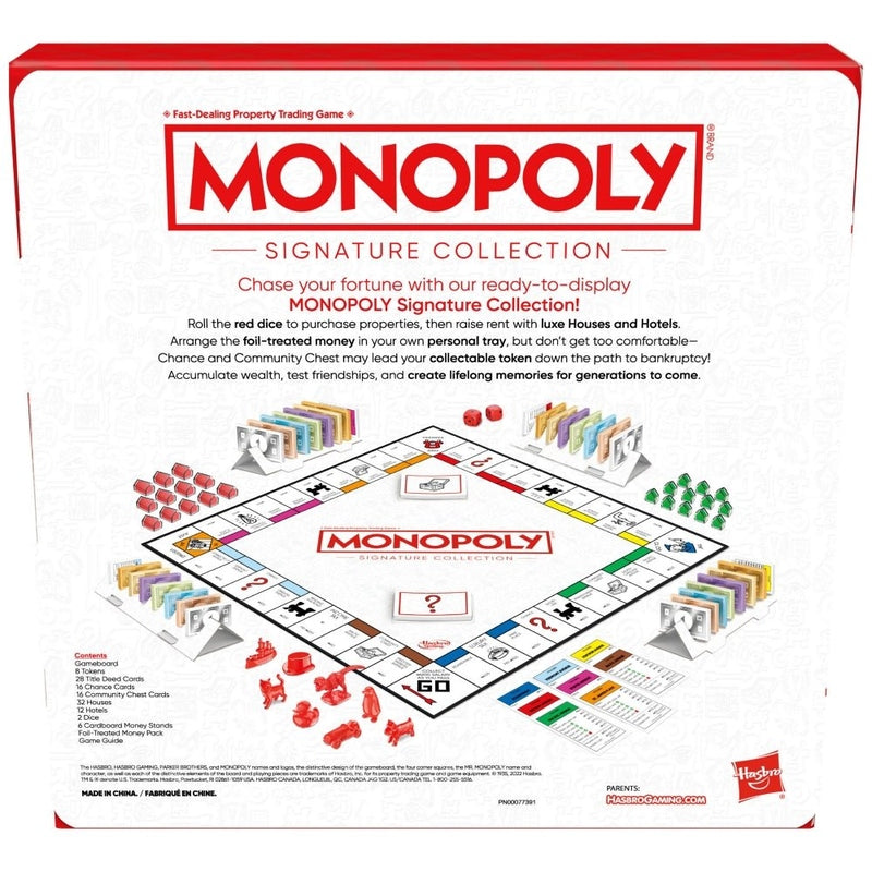 Monopoly Signature Collection