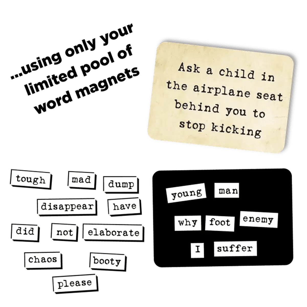 Ransom Notes: The Ridiculous Word Magnet Game