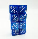 +1/+1 Counters for Card Games Set of 8