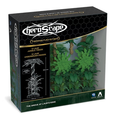 Heroscape: Terrain Expansion - The Grove at Laur's Edge