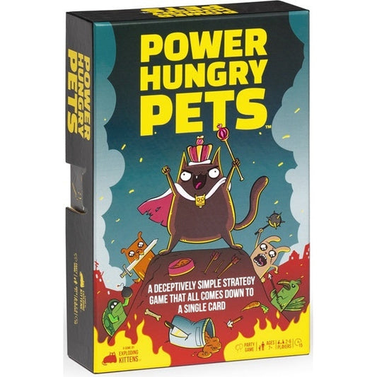 Exploding Kittens Power Hungry Pets Game