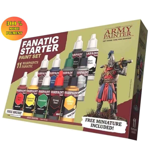 The Army Painter Warpaints Fanatic Starter Paint Set