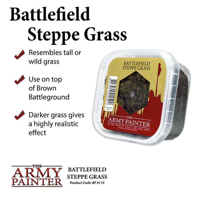 The Army Painter Battlefields - Battlefield Steppe Grass