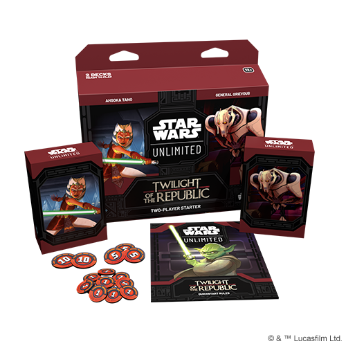 Star Wars Unlimited Twilight of the Republic: Two-Player Starter