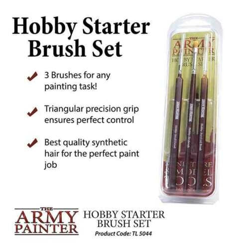 The Army Painter Hobby Starter Brush Set # TL5044