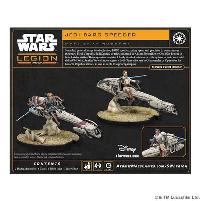 Star Wars: Legion - Jedi General on BARC Speeder
