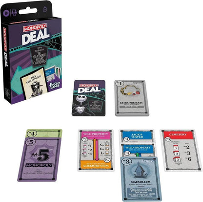 Monopoly Deal Card Game - Nightmare Before Xmas