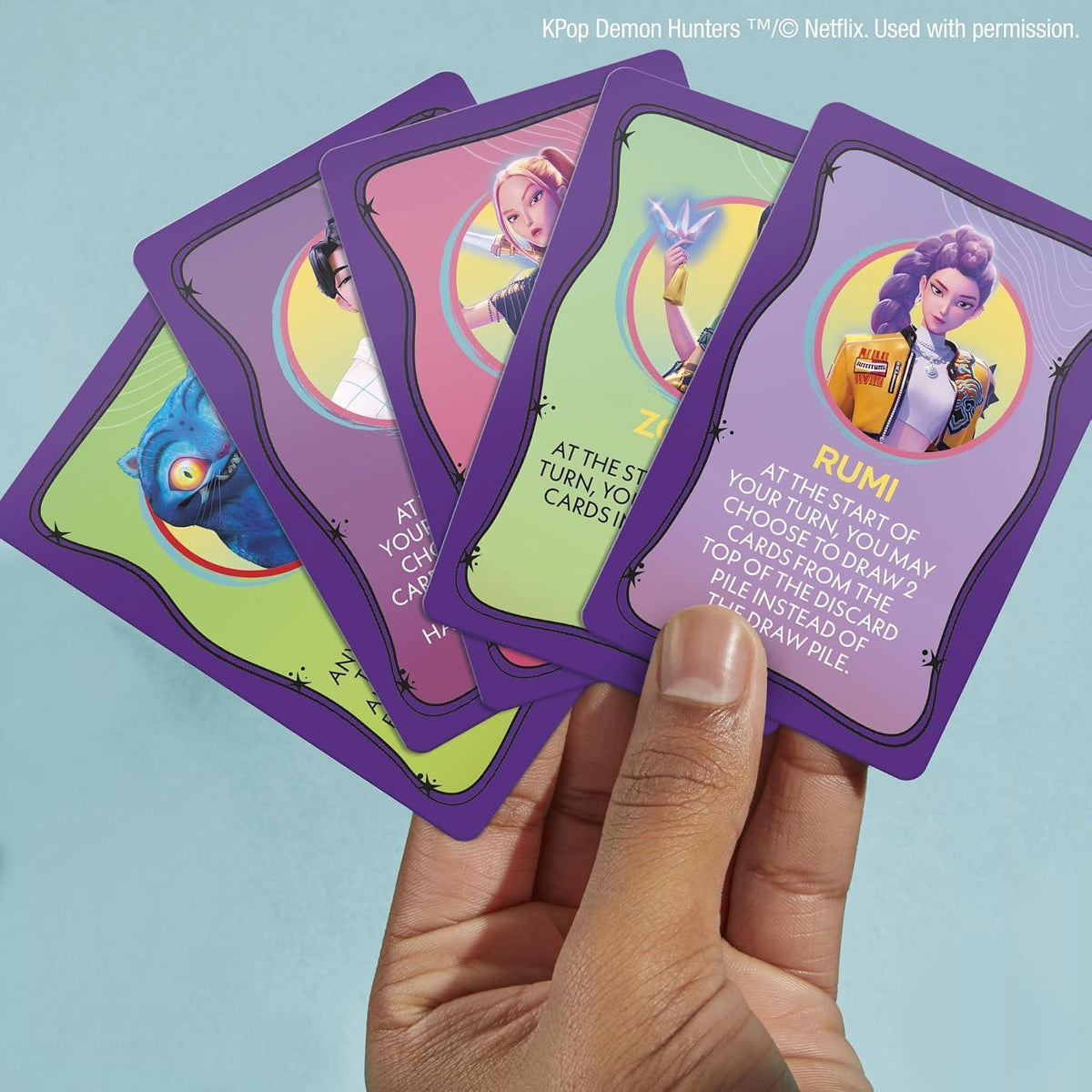 Monopoly Deal Card Game - Kpop Demon Hunters
