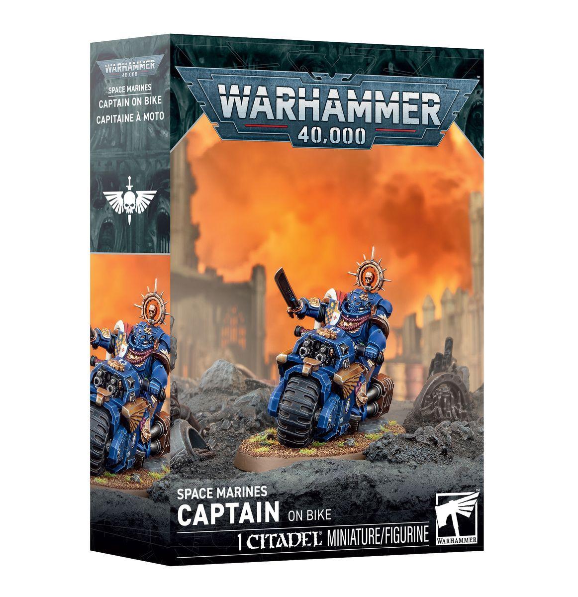 Warhammer 40,000: Captain on Bike