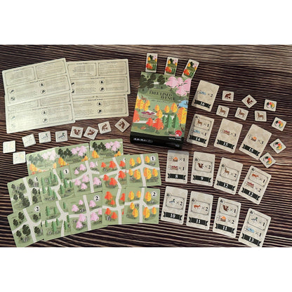 6-Pack Display Tree Lined Avenue - Boardgame