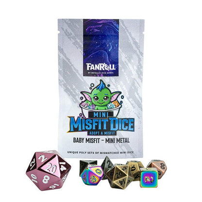 7-Die Set Mini Metal: Mystery Misfit Assortment