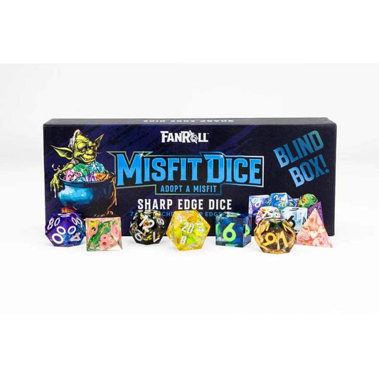 7-Die Set Mystery Misfit Sharp Edge Resin Assortment