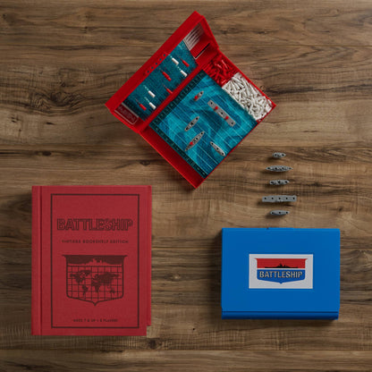 WS Game Company Battleship Vintage Bookshelf Edition