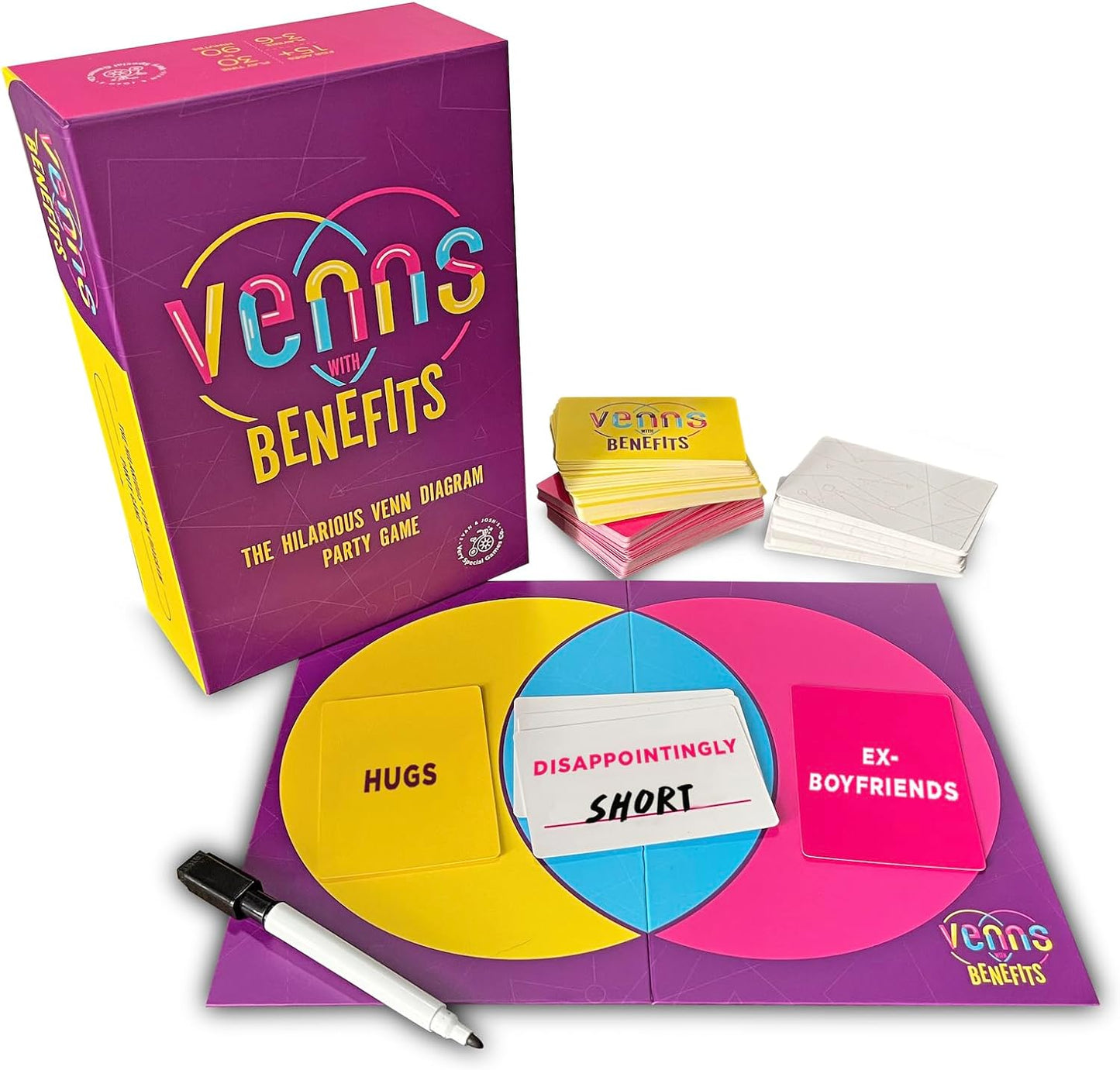 Venns con beneficios: el divertido juego de fiesta del diagrama de Venn