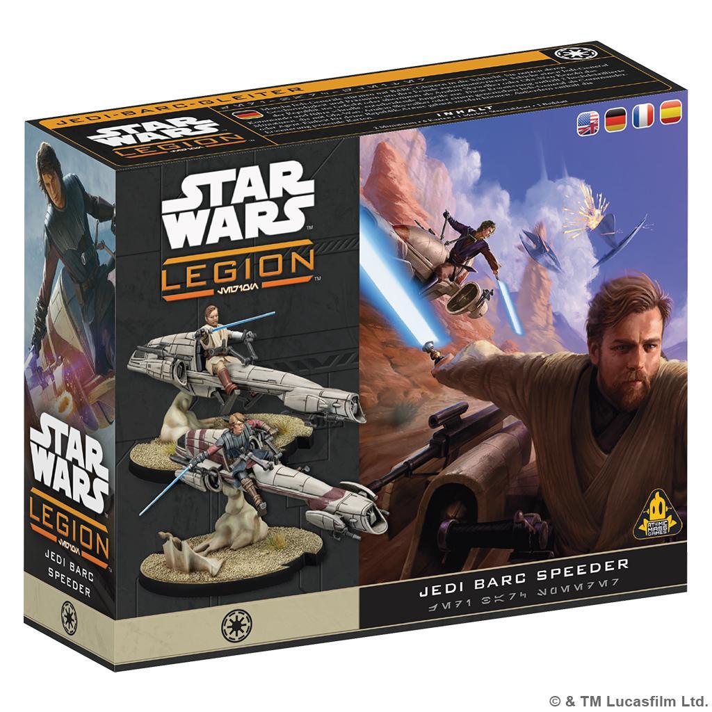Star Wars: Legion - Jedi General on BARC Speeder