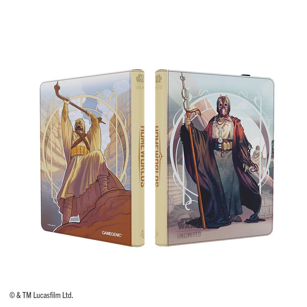 Star Wars: Unlimited Zip-Up Album 18-Pocket - The Chieftain & A'Kobe