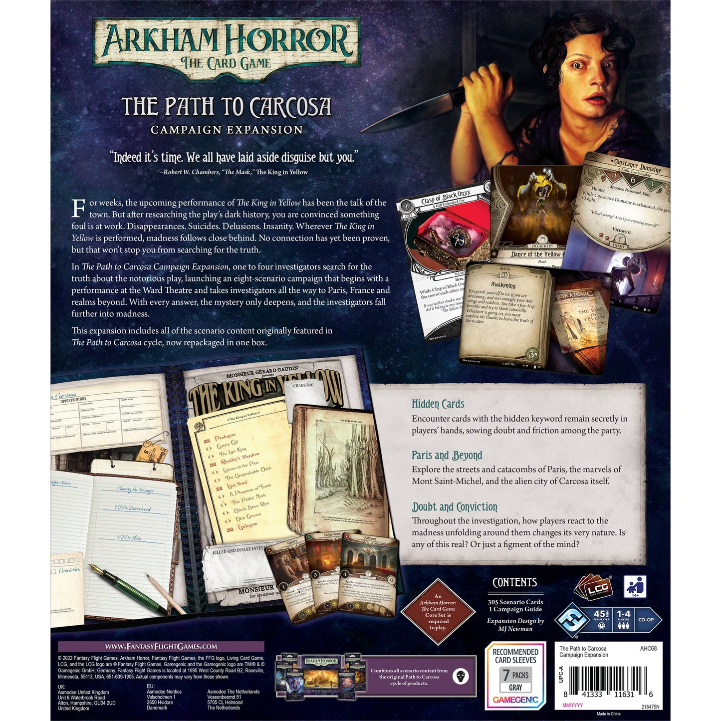 Arkham Horror: The Card Game - The Path to Carcosa Campaign