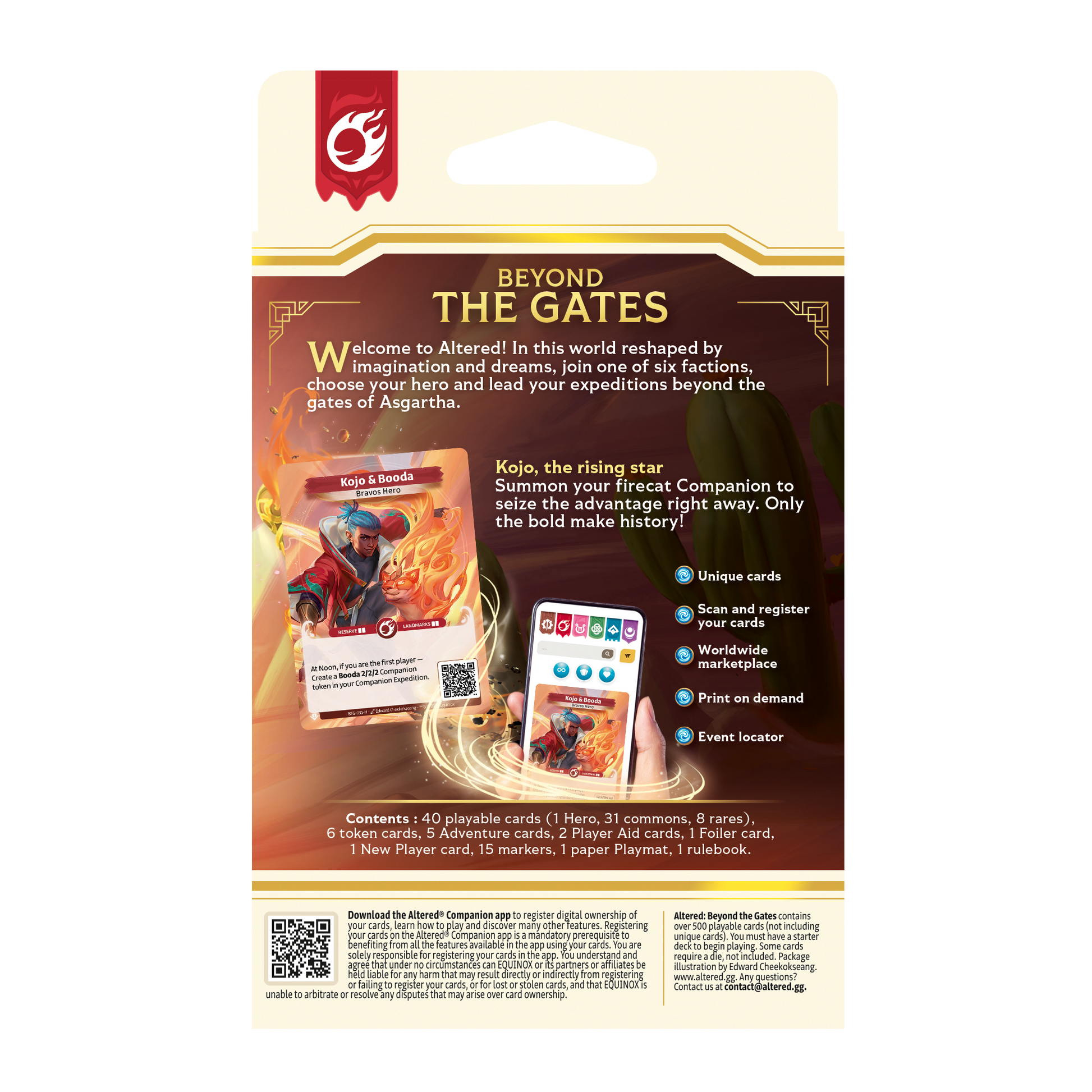 Altered Beyond the Gates Starter Deck