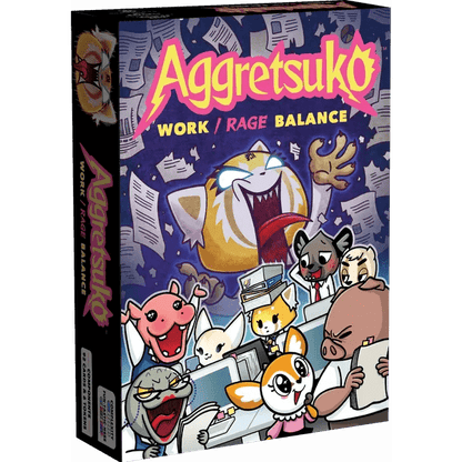 Aggretsuko - Rage/Balance Card Game