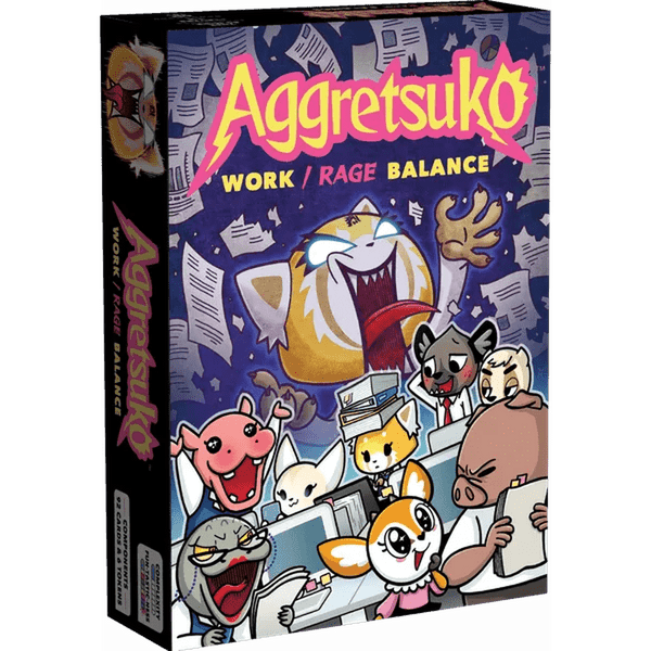 Aggretsuko - Rage/Balance Card Game – Contrarian's Game Cafe