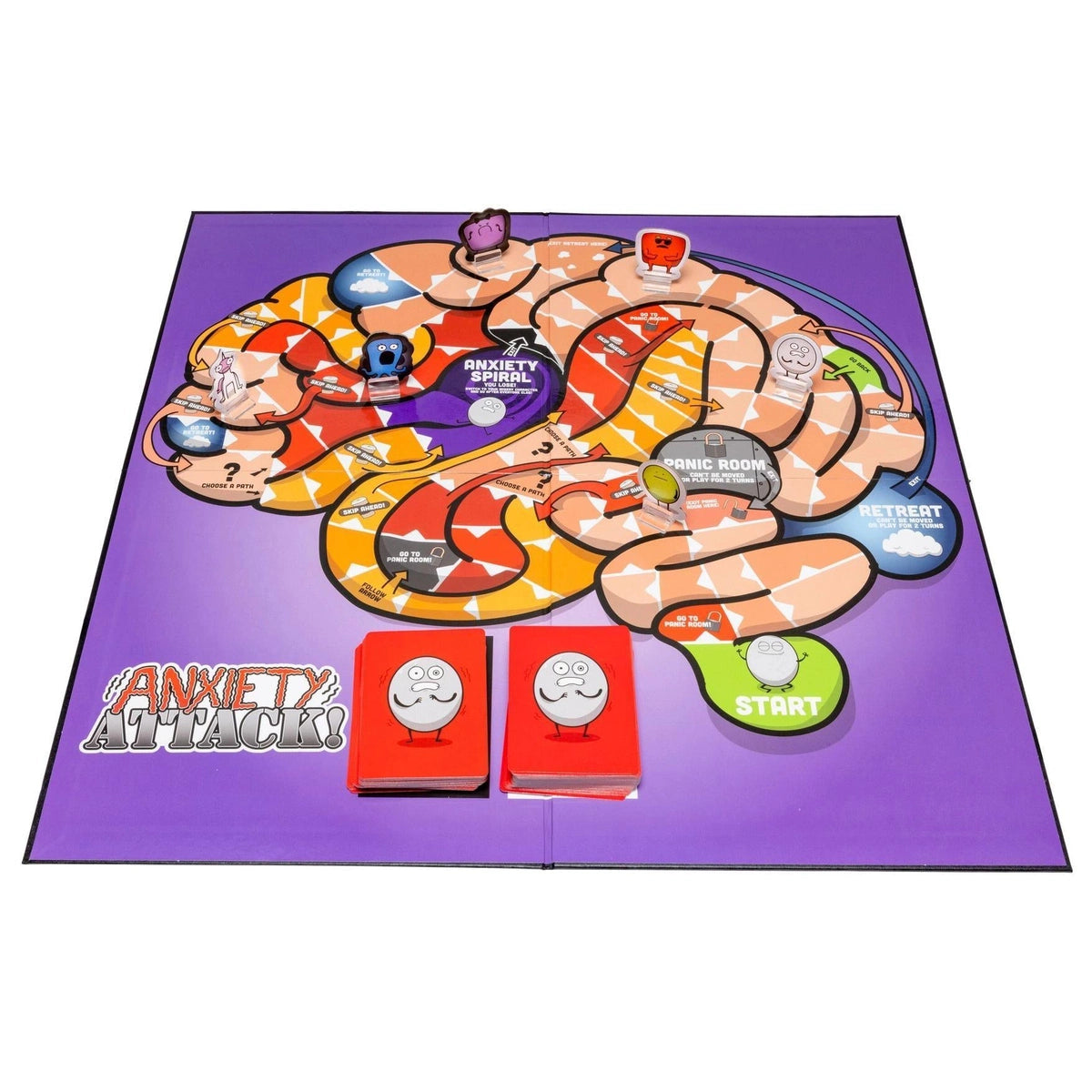 Anxietyattack! – Funny Strategy Board Game For Teens & Adult